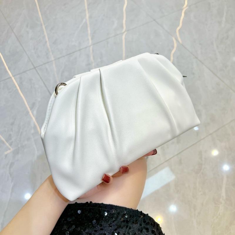 Hand-held Bag, Evening Bag, Fashionable Pleated Bag, High-end Crossbody Bag, Little Bag