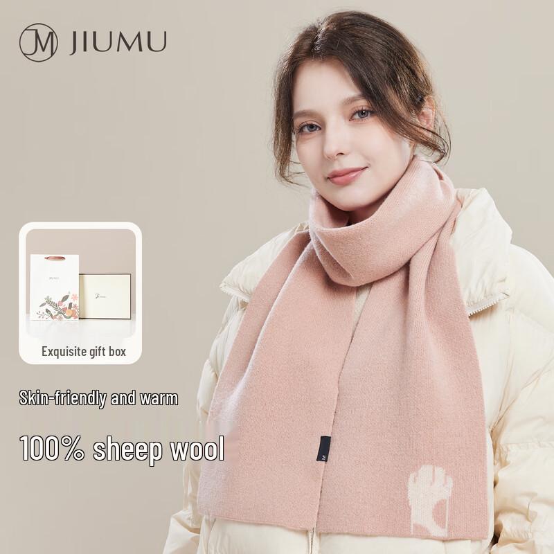 

JIUMU Women s Pure Wool Autumn/Winter Scarf