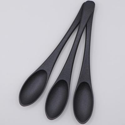 [ware hendey] Κουτάλι Ανθεκτικό στη Θερμότητα 20cm, Κατασκευασμένο στην Ιαπωνία, για Κάρυ και Τηγανητό Ρύζι, Premium Μαύρο, Ανθεκτικό στη Θερμότητα έως 240°C, Πλυντήριο Πιάτων και