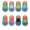 Silikonové tkaničky Lazy Elastické Silikonové tkaničky Unisex Elastické tkaničky T-kravata Creative No Tie Guma