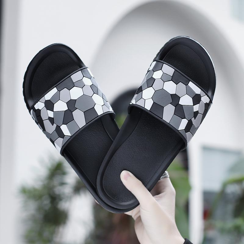 Letní svrchní oděvy Trendy módní Pánské pantofle měkké spodní protiskluzové pantofle