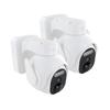 Caméras Extérieures - DIO CONNECTED HOME - Lot De 2 - Rotatives - Batterie - 3MP