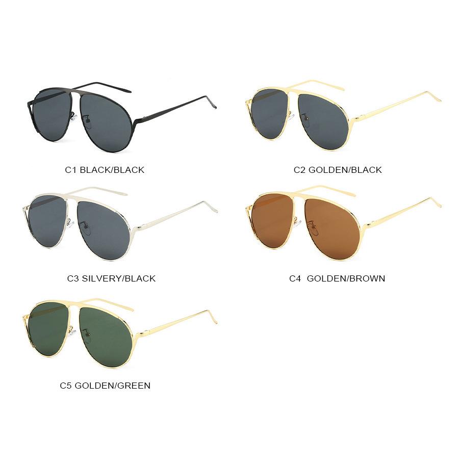 New high-end metal toad sunglasses personalized fashion Internet celebrity driving UV protection sunglasses