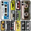 Old Cassette Tape Retro Casing Phone Cover for Samsung Galaxy A56 A26 A36 A10 A20 A30 A31 A32 A50 A51 A52 A53 A33 A12 A14 Case