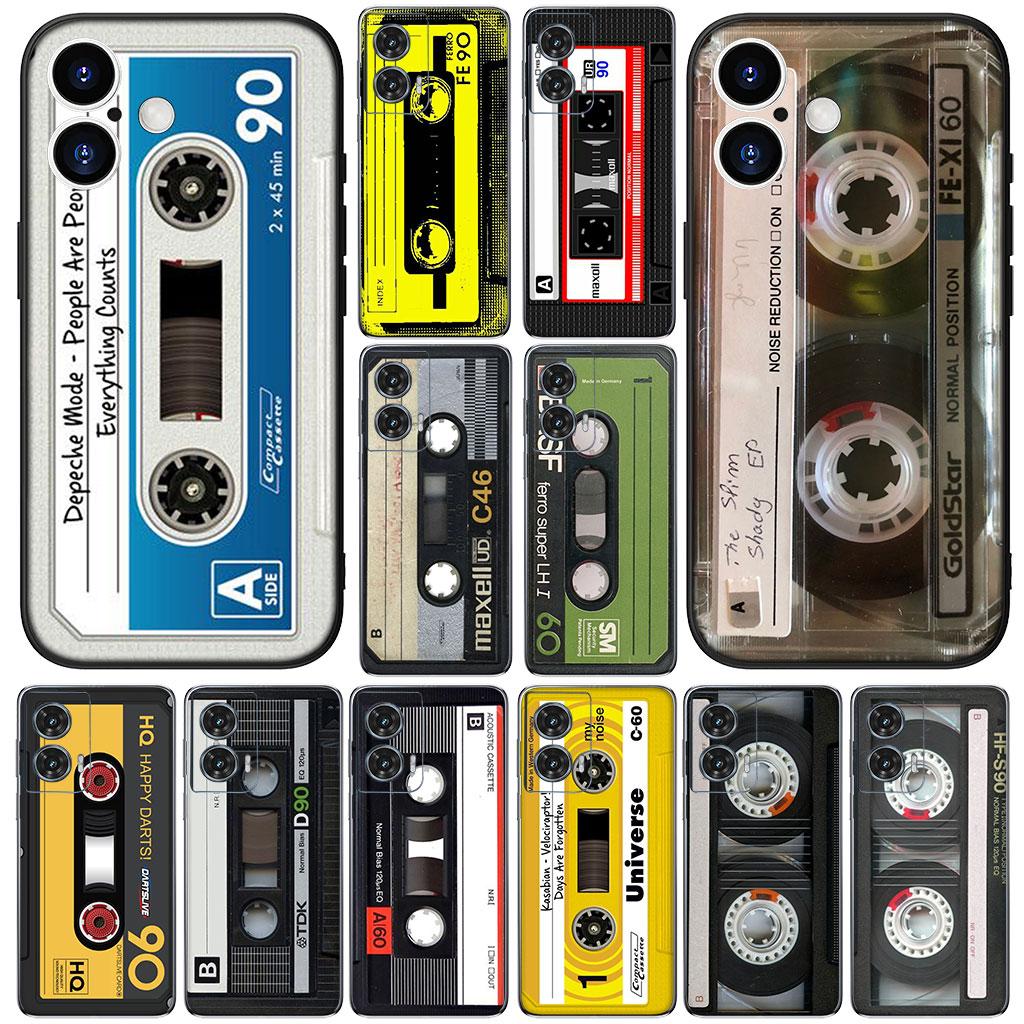 Old Cassette Tape Retro Casing Phone Cover for Samsung Galaxy A56 A26 A36 A10 A20 A30 A31 A32 A50 A51 A52 A53 A33 A12 A14 Case
