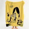Cartoon M Madeline Throw Flannel Throw Blanket Suitable for Sofa Living Room Bedroom