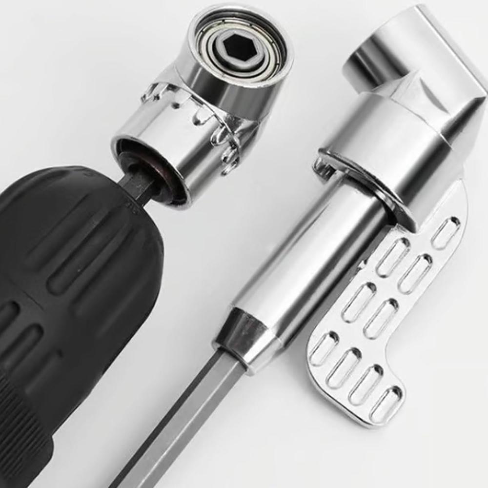 Corner Tool Screw Hub, 105 Degree Drill Attachment, Screwdriver Drill Bit Power Screwdriver Drill