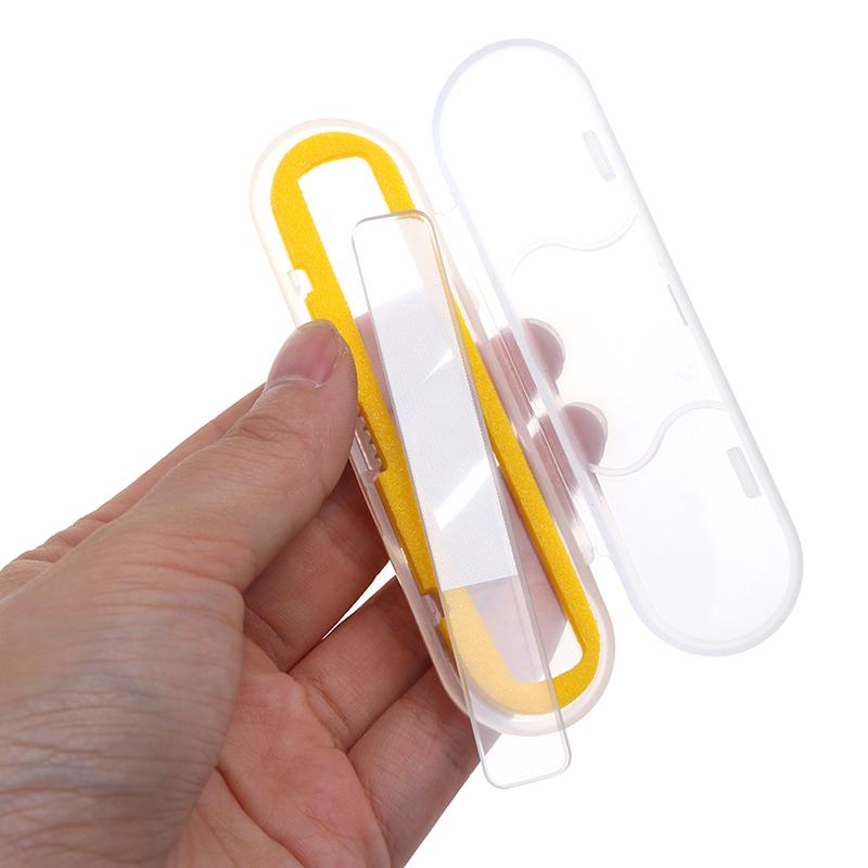 1Pc  Nano Glass Nail File Nail Art Care Buffing Block Manicure File Tools