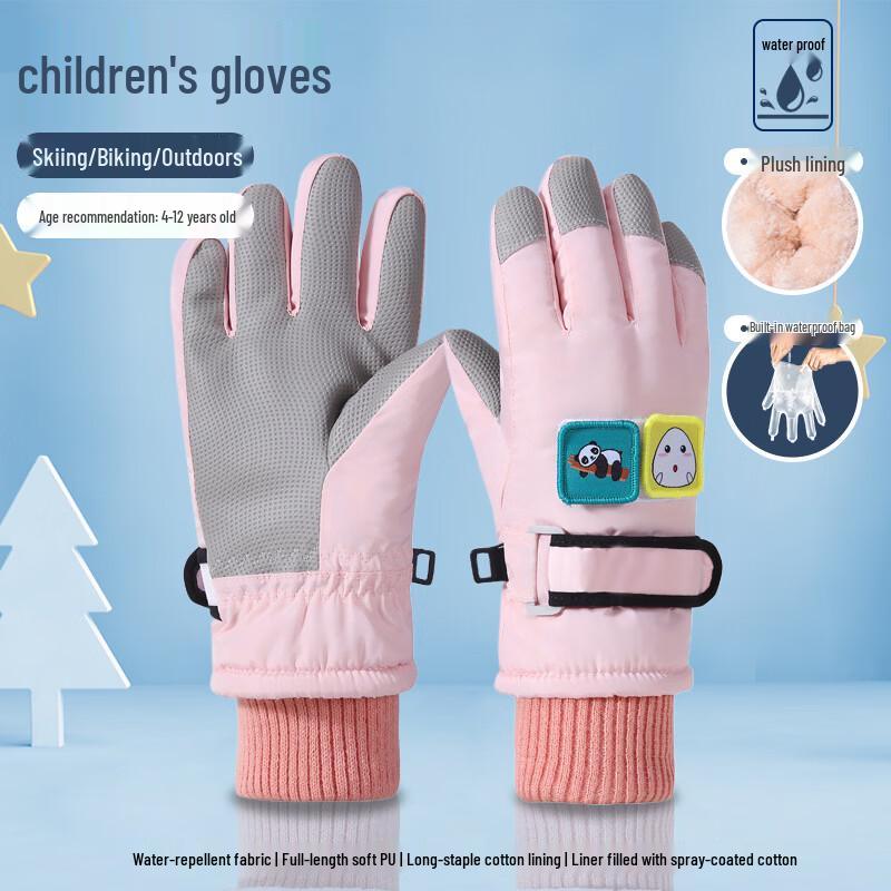 Sothing Children's Winter Ski Gloves