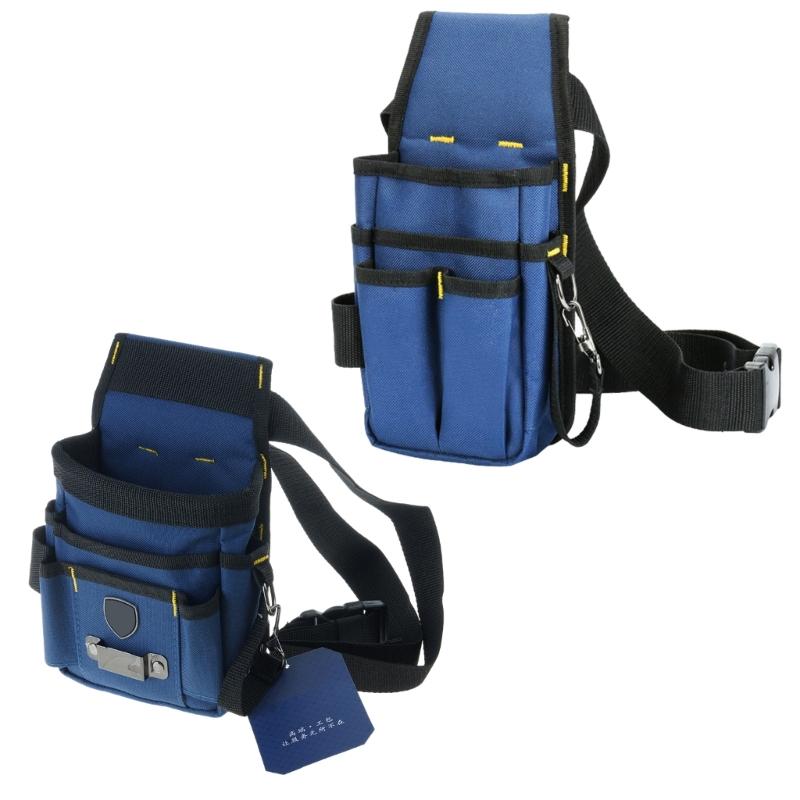 Portable Waist Tool Bags Tool Storage Pouch Bag Work Belt Attachment Pouch for Electricians Tool Carpenters Accessories