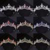 Crystal Bridal Crown Tiara Party Rhinestone Prom Diadem Headband Crown for Women Bridal Wedding Hair Accessories Jewelry Crown