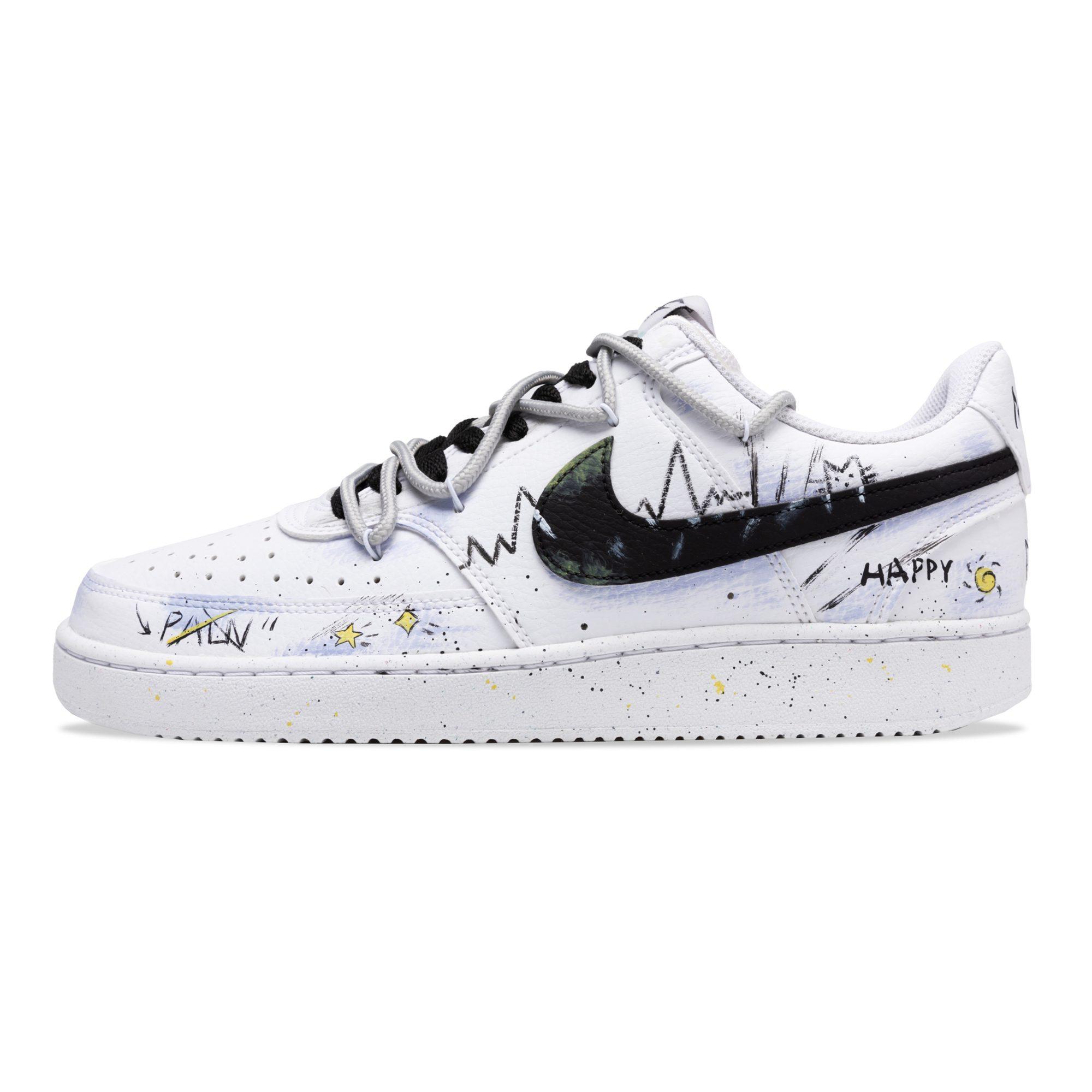 Nike Court Vision 1 Kitten Graffiti