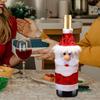 Wine Bottle Covers Christmas Wine Bottle Bag Christmas Decorations Bottle Dress Wine Accessory Wine Bottle Pouch Bottle Sleeve