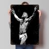 Conor McGregor Siegesillustration Metallposter Personalisierte Wandkunst Retro Vintage Blechschilder für Man Cave Dekoration Garage