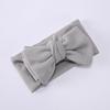 Vlasové doplňky Elastická vaflová tkanina Pokrývka hlavy pro dívky Big Bow Čelenka Baby Čelenka Bowknot Turban