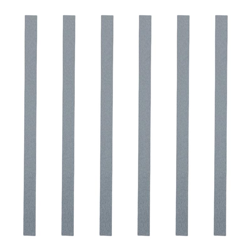 6Pcs Guitar Sandpaper Set Guitar Sanding Tool Guitar Neck Luthier Tool Guitar Fret Sanding Beam Fret Polishing Cleaner 1 белый