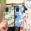 Lanyard Soft case Phone Case For Nokia G100 Oil Painting Waterproof Anti-dust Wristband Shockproof Durable Kickstand