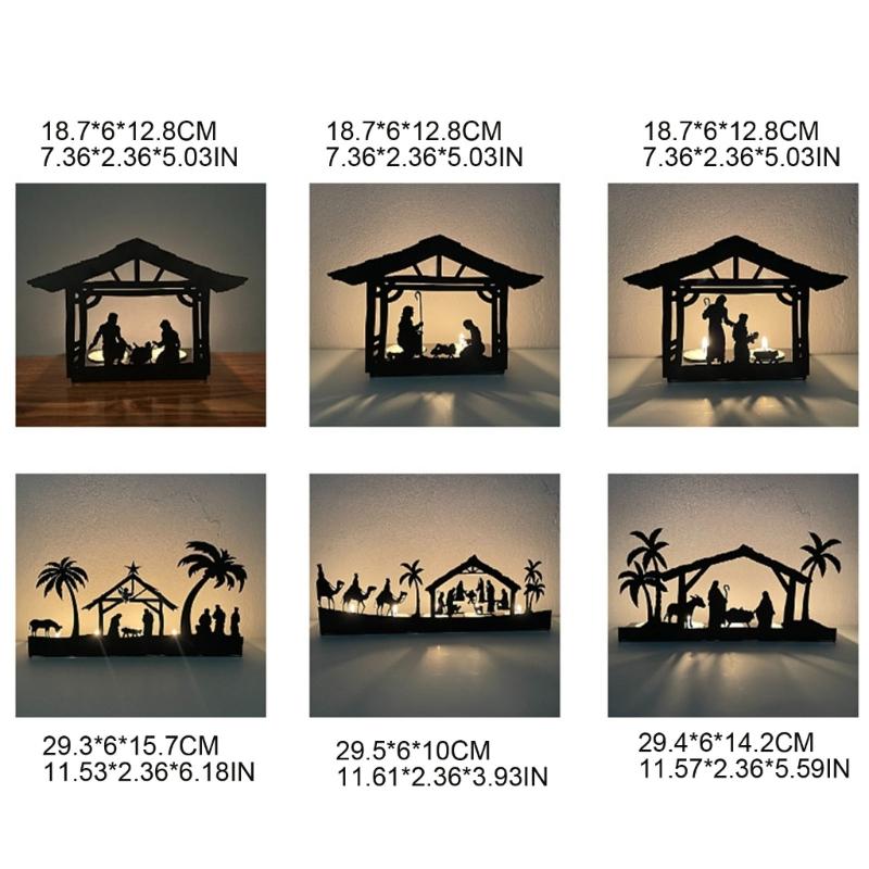 Holder Nordic Iron Art Hollow Out Candlestick Table Decoracion Dinner