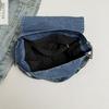 New Women Shoulder Bag Large Capacity Denim Lock Stitch Chain Casual Storage Bag Comfortable and Versatile Texture Crossbody Bag