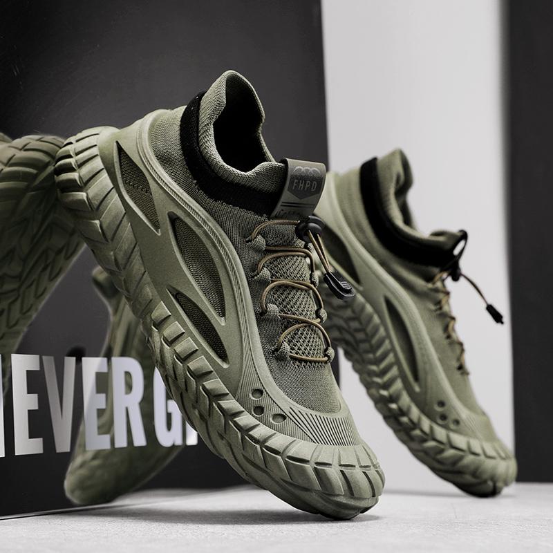 Spring Autumn New Work Safety Boots for Men Designer Work Sneakers Anti-puncture Security Shoes Work Boots Indestructible Shoes