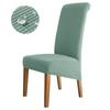 High Back Dining Chair Cover Waterproof Plus Size Adjustable Seat Protector for Kitchen Desk Banquet Home Use