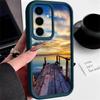 Romantic Scenery Print Case For Samsung A57 A37 A27 A17 S26 Ultra S25 FE A56 A36 A26 A16 A55 A35 A25 A15 A54 5G S21 S22 S23 S24 Plus Shockproof Cover