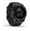 Garmin Epix™ Pro Gen 2 Standard 51mm Schwarz/Schiefergrau + Silikon-Armband