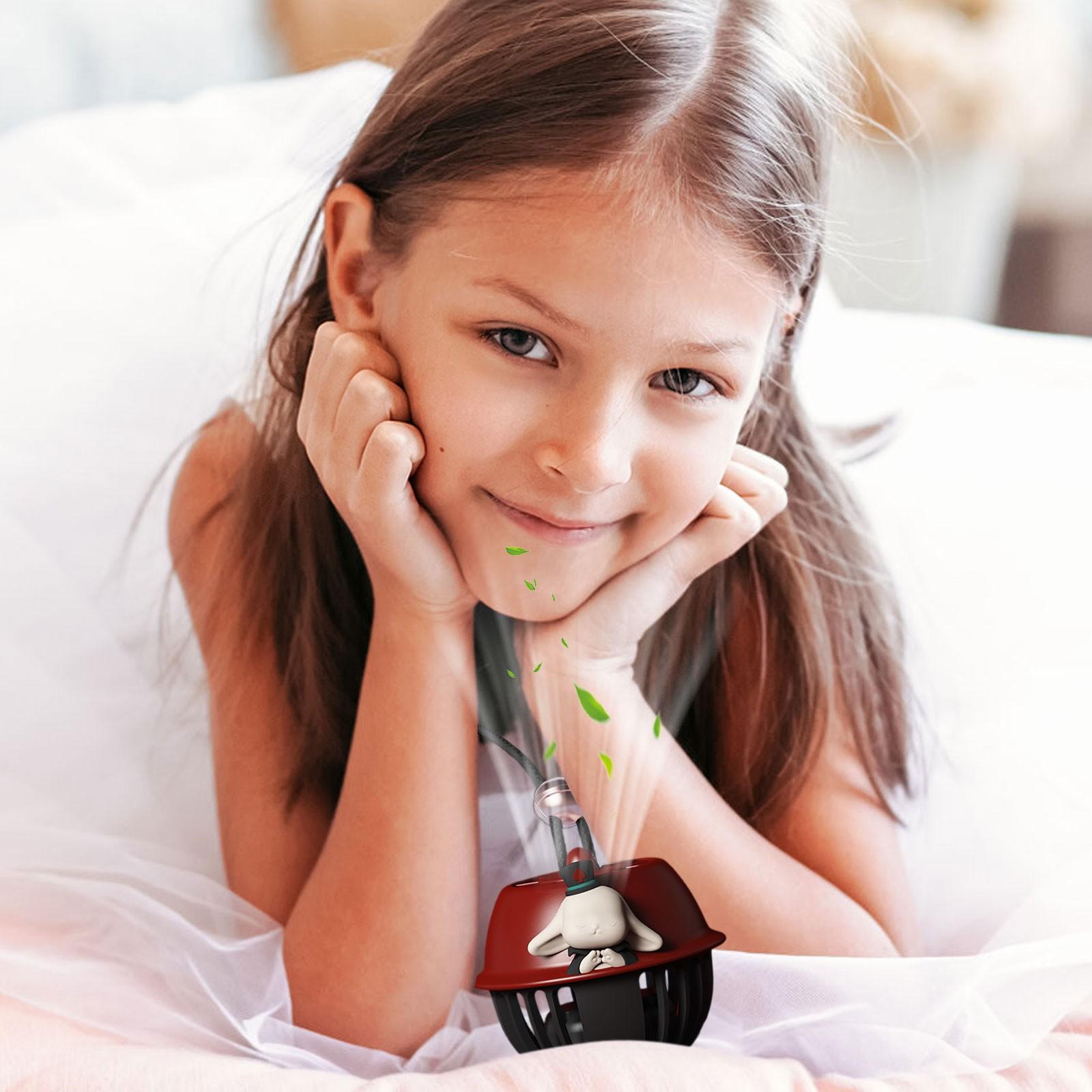 

Безлопастной ультралегкий вентилятор с лямкой на шее, три уровня мощности ветра One Size