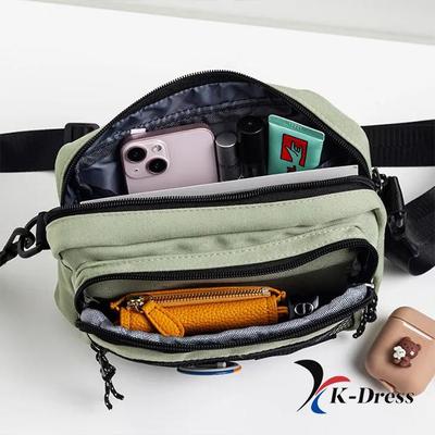 Casual Mini 3-Compartment Crossbody Bag(3 Colors)