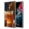 Golden Honey Dripping From Honeycomb Capa Phone Case For Samsung S26 Ultra S25 Edge Galaxy S23 S21 S20 S24 FE S22 S10 Plus Cover