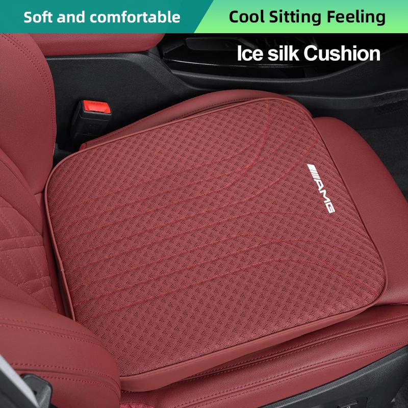 Car Cushion Memory Cotton Booster Seat Breathable Pad For Mercedes Benz AMG GLC W203 W206 W220 W205 W211 W212 W201 W210 W108 CLA