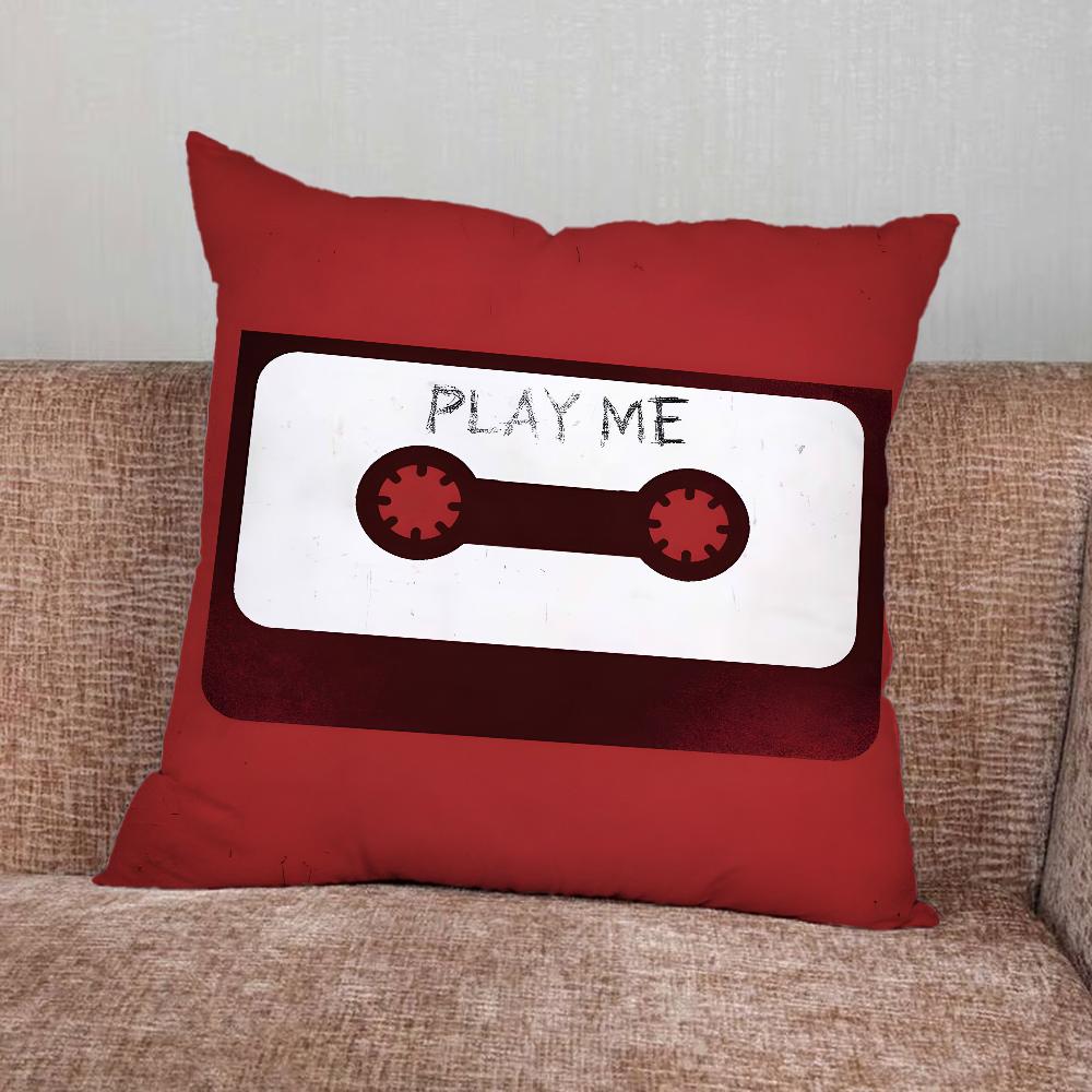 Horror Movie S-Saw Pillow Case For Home Bedroom Car Office Decoration Living Room Sofa Cushion Cover Suitable