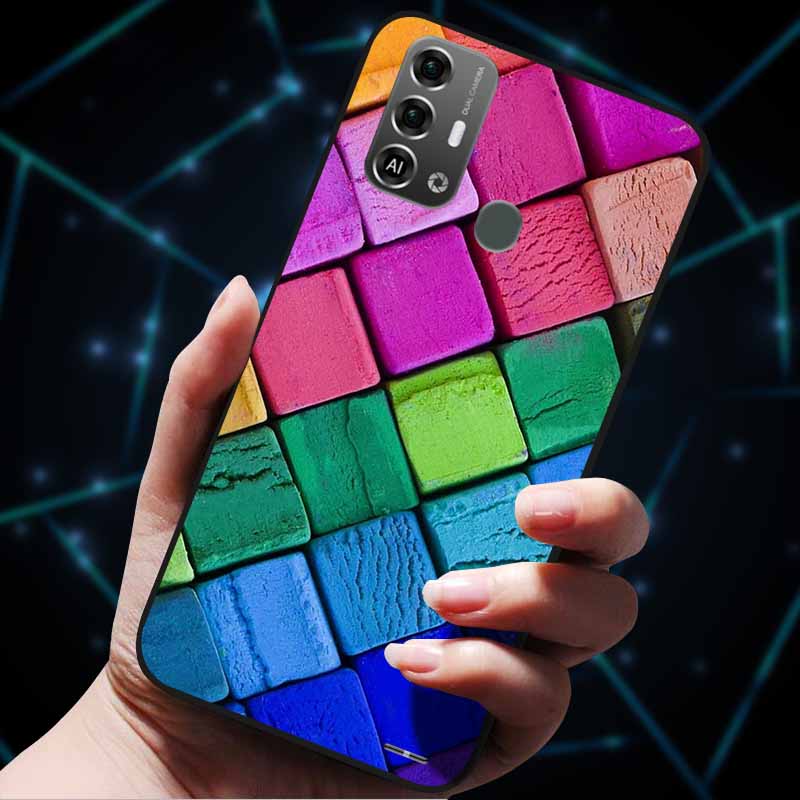 For ZTE Blade A53 Pro Case A53+ Fashion TPU Soft Protective Silicone Back Covers For ZTE Blade A53 Plus Animal Etui A53Pro Capas