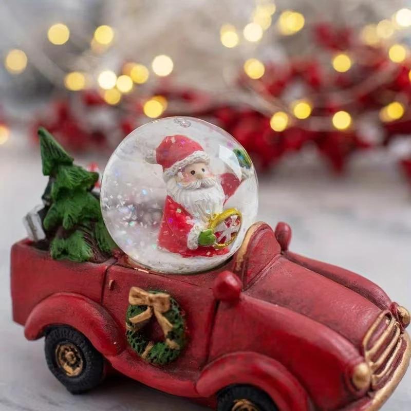 A Top Quality Multi-Use Clear Plastic Water Globes DIY Craft Props Empty Snow Globes with Screw off Cap for Snow Globe Making