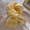Kaschmirschal Winter Warm Gestrickt Kleiner Damenschal Korea Styles Schals Wollschals Damen Weiche Wickeltücher Halstuch