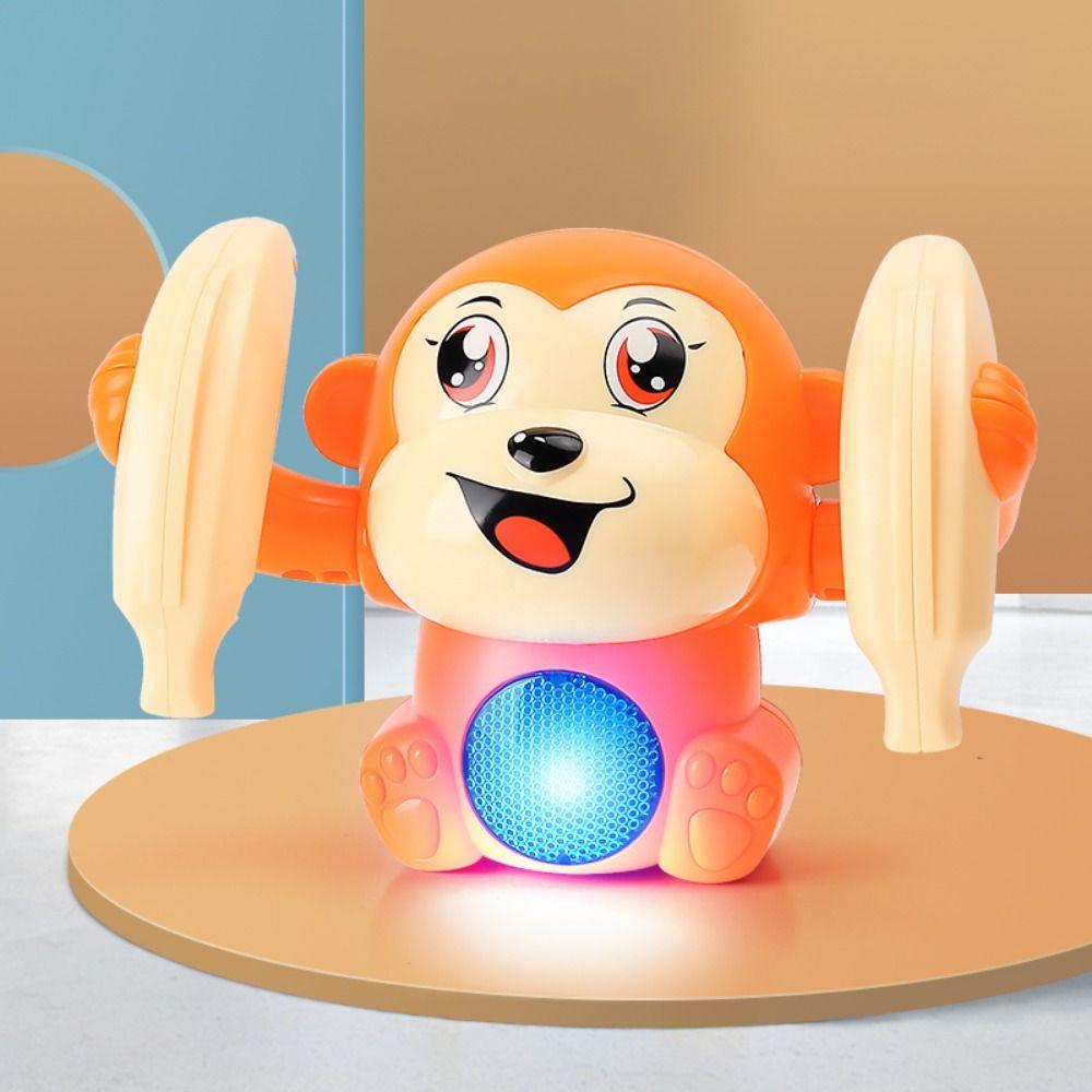 Baby Rolling Monkey Toy Tumbling Monkeys Game Voice-activated Tumbling Monkey Electric Baby Toys