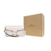 COACH Tabby Cow Leather Crossbody Bags Women's White CJ925-B4HA
