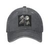 Opossum Moon Denim Fabric Cap Casual Baseball Caps Adjustable Hat Summer Unisex Baseball Hats