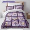 Cartoon Pattern Bedding Quilt Set Quilt Cover Pillowcase Home Decoration Birthday Gift (1 * duvet cover + 2 * pillowcase, without core)