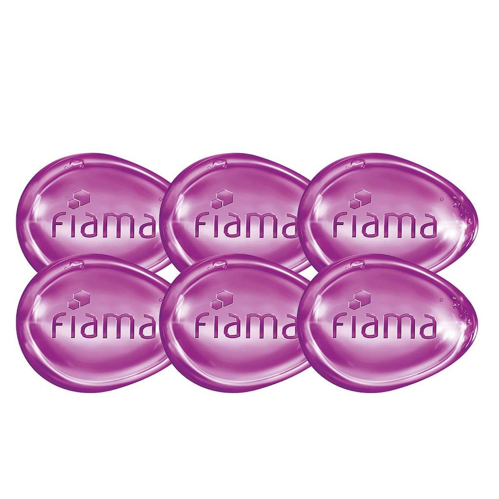 Fiama Gel Bar Blackcurrant And Bearberry 125GX6 Soap With Skin Conditioners For Moisturized Radiant And Glowing Skin For Women And Men