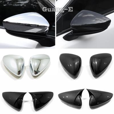 Car Body Decoration Rear View Rearview Side Glass Mirror Cover Trim Frame Sticks For Mazda 3 Mazda3 Axela M3