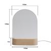 3D High-Transparency Atmosphere Night Light In Beech Wood with Uncarved Acrylic Board