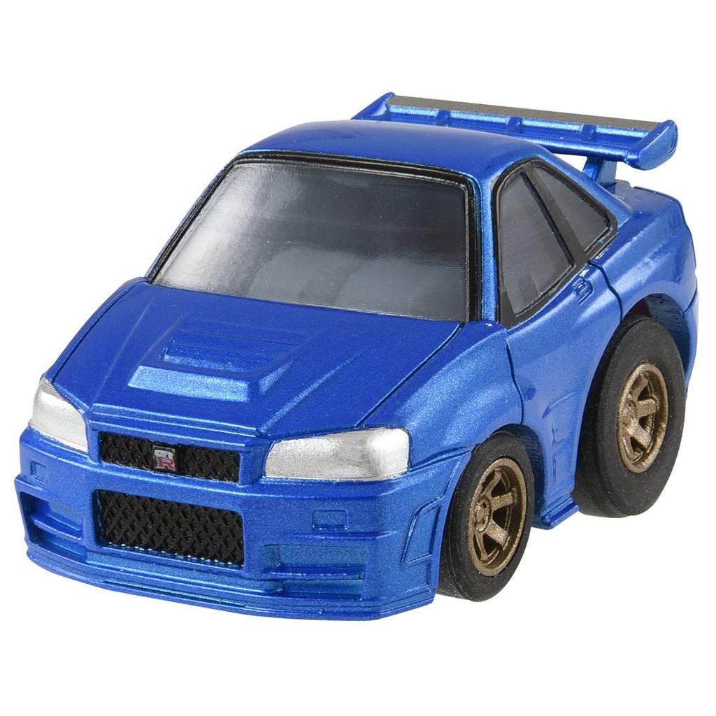 Choro Q Fast and Furious Nissan Skyline BNR34 GT-R