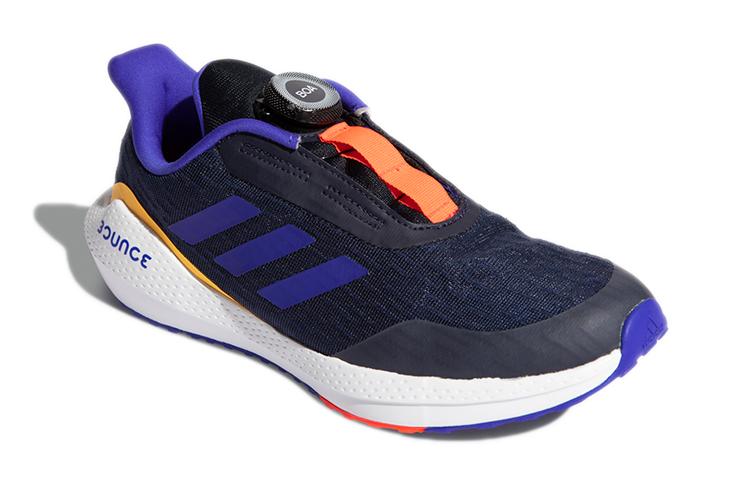 Adidas EQ21 Run Comfortable And Breathable Abrasion Resistant Low top Kids' Running Shoes Dark Blue Kids' FZ5420