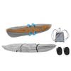For Canoe Kayak Full-Cover Boat Protection Dustproof Canoe Cover Water Sports Full Coverage Fishing Boat Cover 420D Oxford Cloth