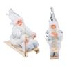 Christmas Home Party Santa Claus Ornaments Exquisite Desktop Bookshelf DIY Festival Supplies