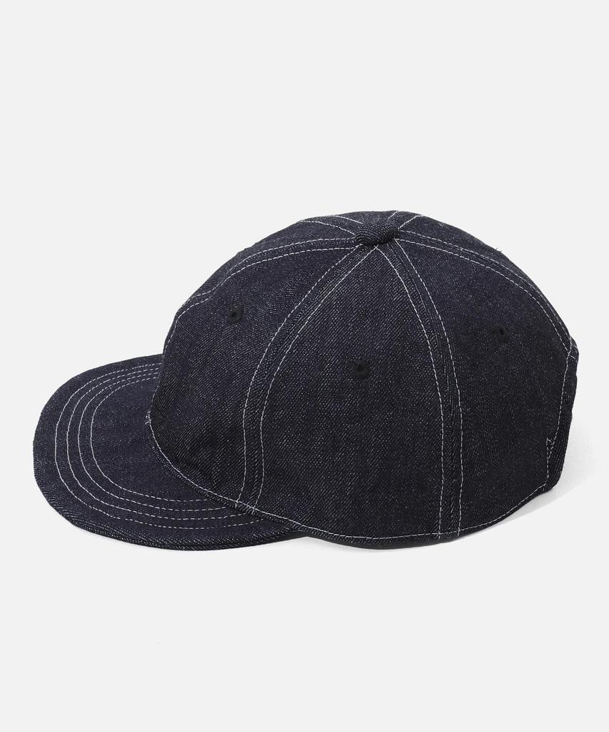 Kojima Genes 6-Panel Cap, Hickory Stripe, Workwear-Inspired Design, Adjustable, Made In Japan Okayama, RNB-9078