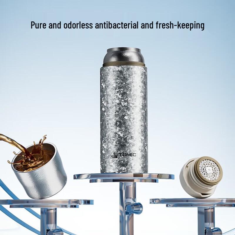 TOMIC Pure Titanium Tea Infuser Bottle