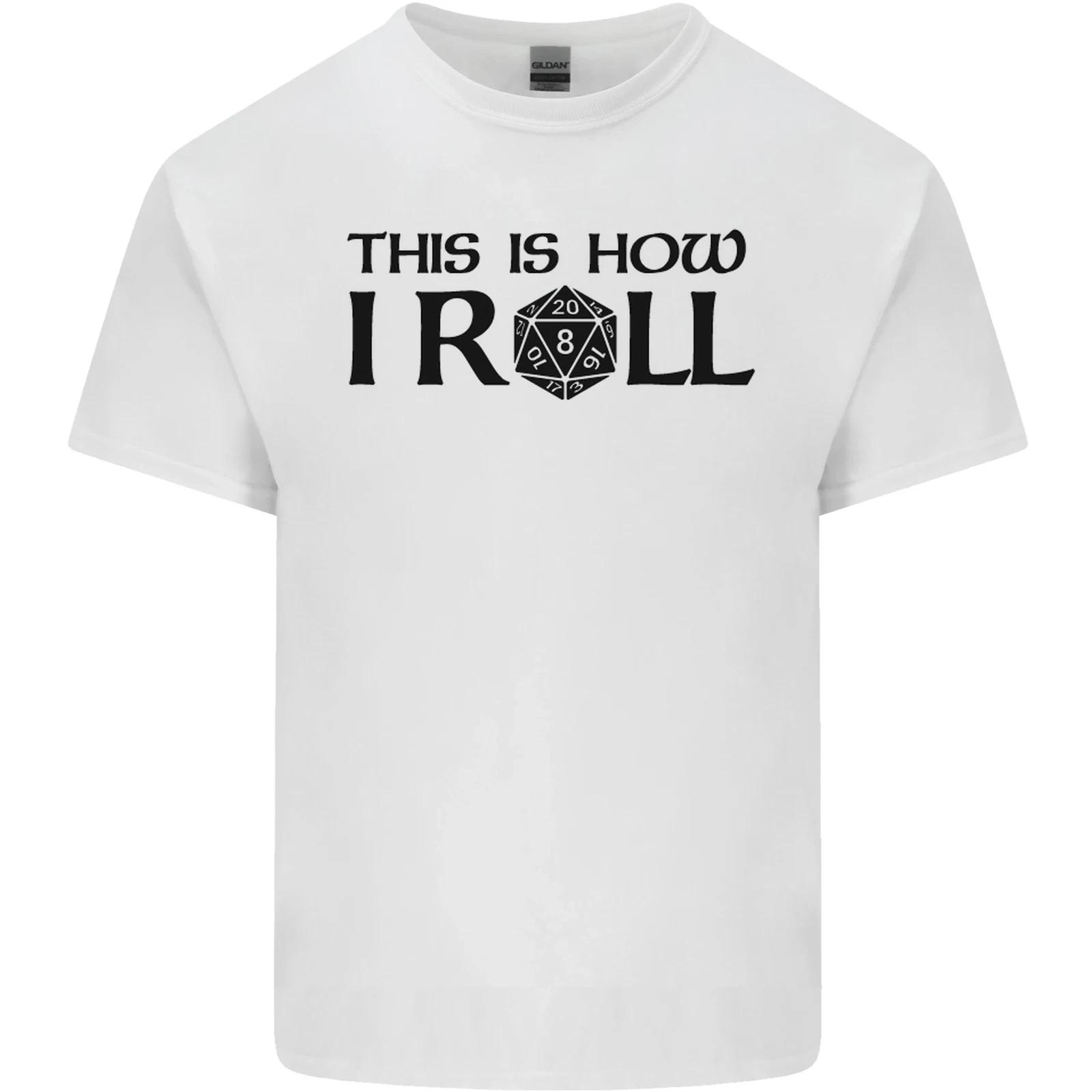 This Is How I Roll RPG Role Playing Games Kids T-Shirt Childrens S