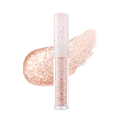 Official" Daisik Starlit Jewel Liquid Glitter Starlit Jewel Liquid Glitter 1.8g (#05 Light Peach)